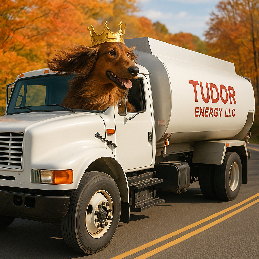 Tudor Energy oil delivery truck